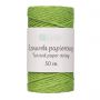 Sznurek papierowy dpCraft skręcany Zielony, 50m - 2